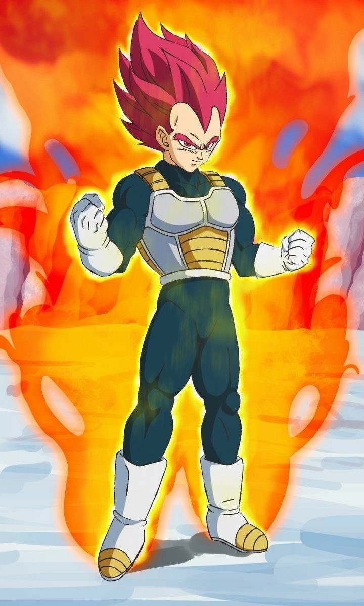 Vegeta Super Saiyan God